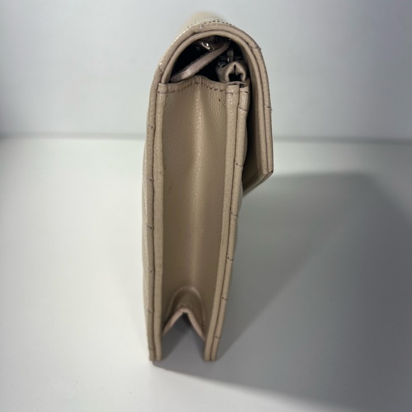 Saint Laurent YSL Cassandre Envelope WOC Wallet on Chain Leather Bag Purse - Picture 6 of 11